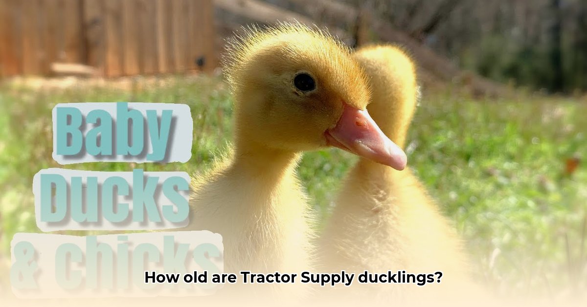 how-old-are-the-ducklings-at-tractor-supply